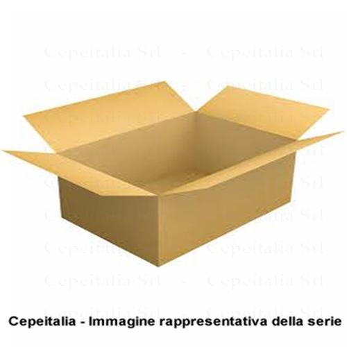SCATOLA AMERICANA IN CARTONE AVANA 390X290X110MM