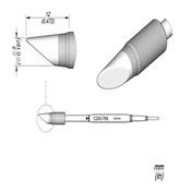 JBC Punta saldante C245-766 - Smussata Ø 5