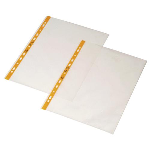 Iteco Buste antistatiche A4 con fori lato lungo - 100pz