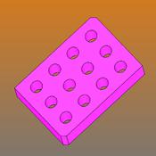 SAGOMATO INFERIORE IN FOAM ANTISTATICO ROSA 385X285X70MM