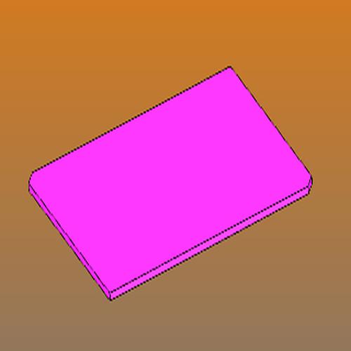 FORMATO IN FOAM ANTISTATICO ROSA DIM. 385X285X10MM