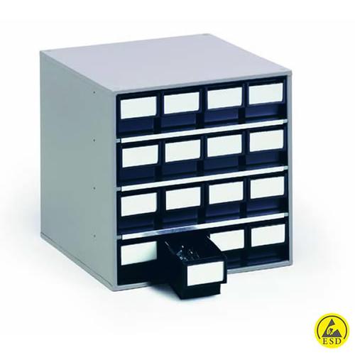 Treston Cassettiera ESD con 16 cassetti tipo4010 400x400x395