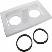 Branson - Portabicchieri plastico - 2 positi da 250 ml