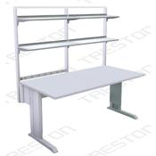 Treston - Concept Table ESD 1800x900 con 4 ripiani e 7 prese