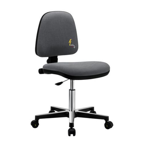 Sedia antistatica ESD con ruote - corsa 200mm