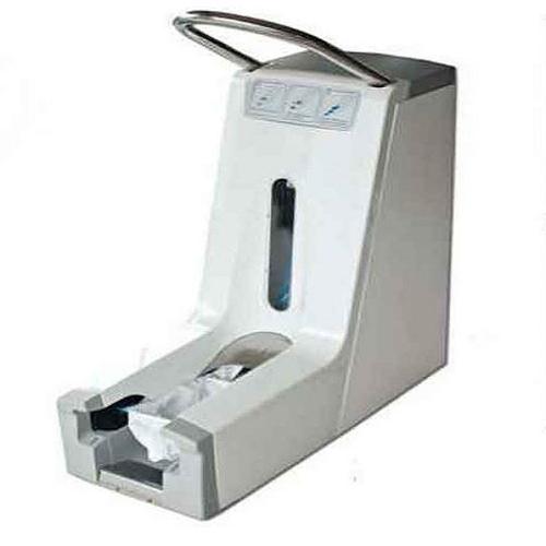 Dispenser automatico con manico d'appoggio sovrascarpe ESD
