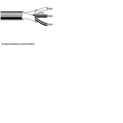 Cavo FA 4X0,22+2X0,50 BIANCO AF  MAT100 - Bobina 100 metri