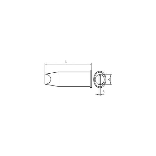 Punta per cacciavite Phillips n°1 (25mm) - 2 pezzi Kreator