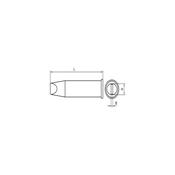 Weller XHT E Punta cacciavite per stilo WP200/WXP200