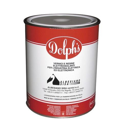 DOLPH'S ER-41 Vernice protettiva rossa isolante, 1 lt