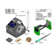 JBC CD-2BQF Stazione Saldante con saldatore T245 SENZA PUNTE