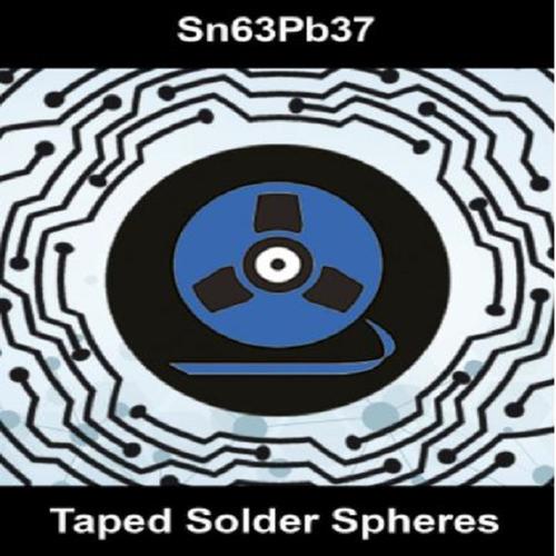 Taped Solder balls - Sn63Pb37 - Ø 0.650mm -  20K balls