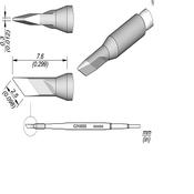 JBC Punta saldante C210-033 - Coltello 2,5 x 0,3