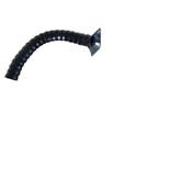 Braccio snodato con bocchetta rettangolare 150x88mm