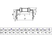 Iteco Superform/AP preformatrice ricciolo (3.1mm) assiali
