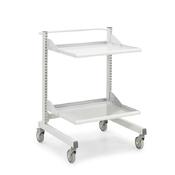 Treston multi trolley low M500, 2 shelves ESD