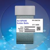 Solder Balls Sn10Pb90 - 0.3mm - 10.000 pz