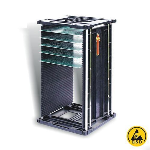 Iteco Labesert - Rack in plastica conduttiva, passo 10mm