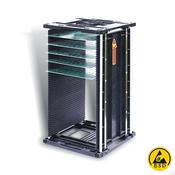 Iteco Labesert - Rack in plastica conduttiva, passo 10mm