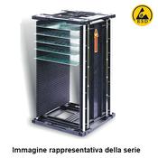 Iteco Labesert 10R- Rack in plastica conduttiva, passo 10mm