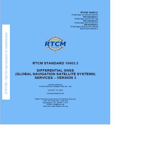 RTCM 10403.3, Differential GNSS (Global Navigation Satellite