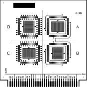 Topline 900036 B-36 LCC68 SIR Test Board