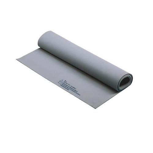 Tappeto isolante in gomma colore grigio lunghezza 3m