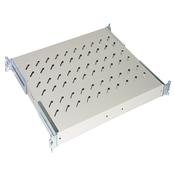 Ripiano per armadio rack 19" allungabile 370-450mm