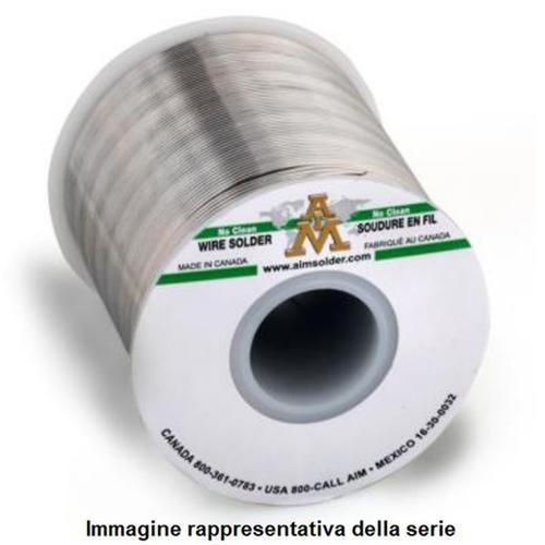 AIM - Filo No-Clean - Sn63Pb37 - Glowcore-2%  0.65mm - 500g