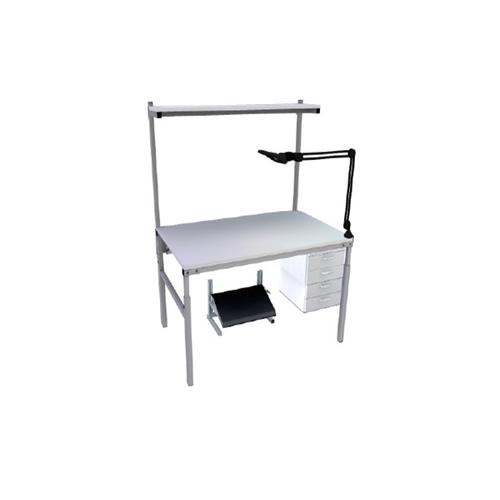 Treston Banco da lavoro ESD 1500x900mm mod TPH - con lampada