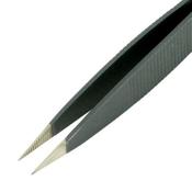 Piergiacomi 00D ESD - Pinzetta punte spesse e piatte - 120mm