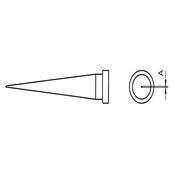 Weller LT T Punta saldante conica lunga 0.6mm