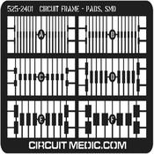 Circuit Frame SMD Pads Bright 525-2401-1      2.25" x 1.50"