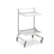 Treston multi trolley low M750, 2 shelves ESD