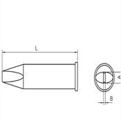 Weller XHTD Punta a cacciavite per stilo WP200/WXP200