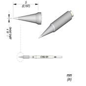 JBC NanoPunta saldante C115-101 - Conica Ø 0.1 mm - 1pz