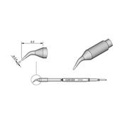 JBC C245-029 Punta saldante conica curva Ø 0.4 mm