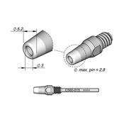 JBC C560-015 Punta dissaldante Lunga durata D.I. Ø 3.0 mm