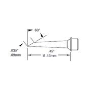 Metcal SMTC-1175 - Punta a minionda 0.89 mm - Serie 700