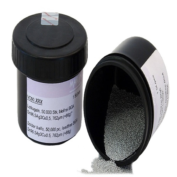 Solder Balls per BGA VD90.5006 600µm (= 47g) 50,000 pc , Cepeitalia