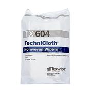 Texwipe TX604 1200 Cleanroom Wipers TechniCloth 4"x4" 10x10c