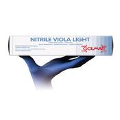 Guanto monouso in nitrile viola light senza polvere L 100pz